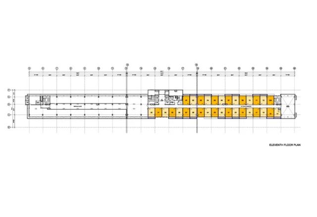 Eleventh floor plan