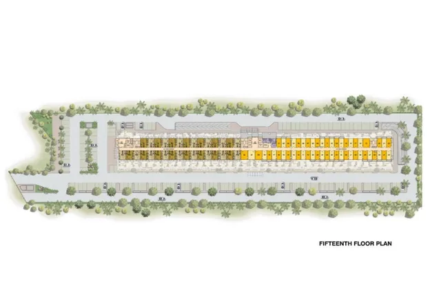 Fifteenth floor plan