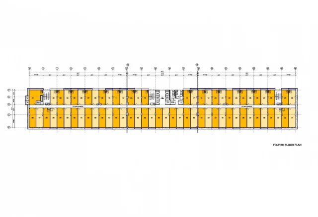 Fourth floor plan